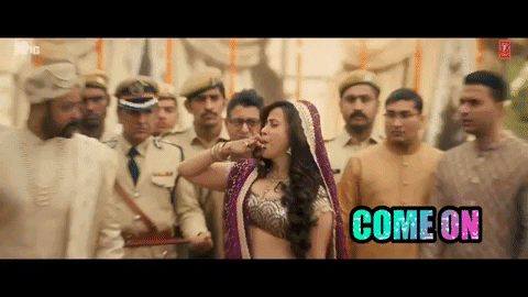 Bollywood Whistle GIF by Aroosa - Find & Share on GIPHY